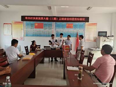 怀远县唐集镇华光村先锋网——推动蔬菜产业发展，助力乡村振兴